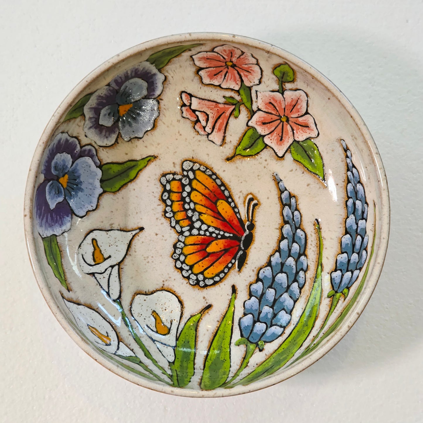 #40 Handmade stoneware bowl 7.5x2
