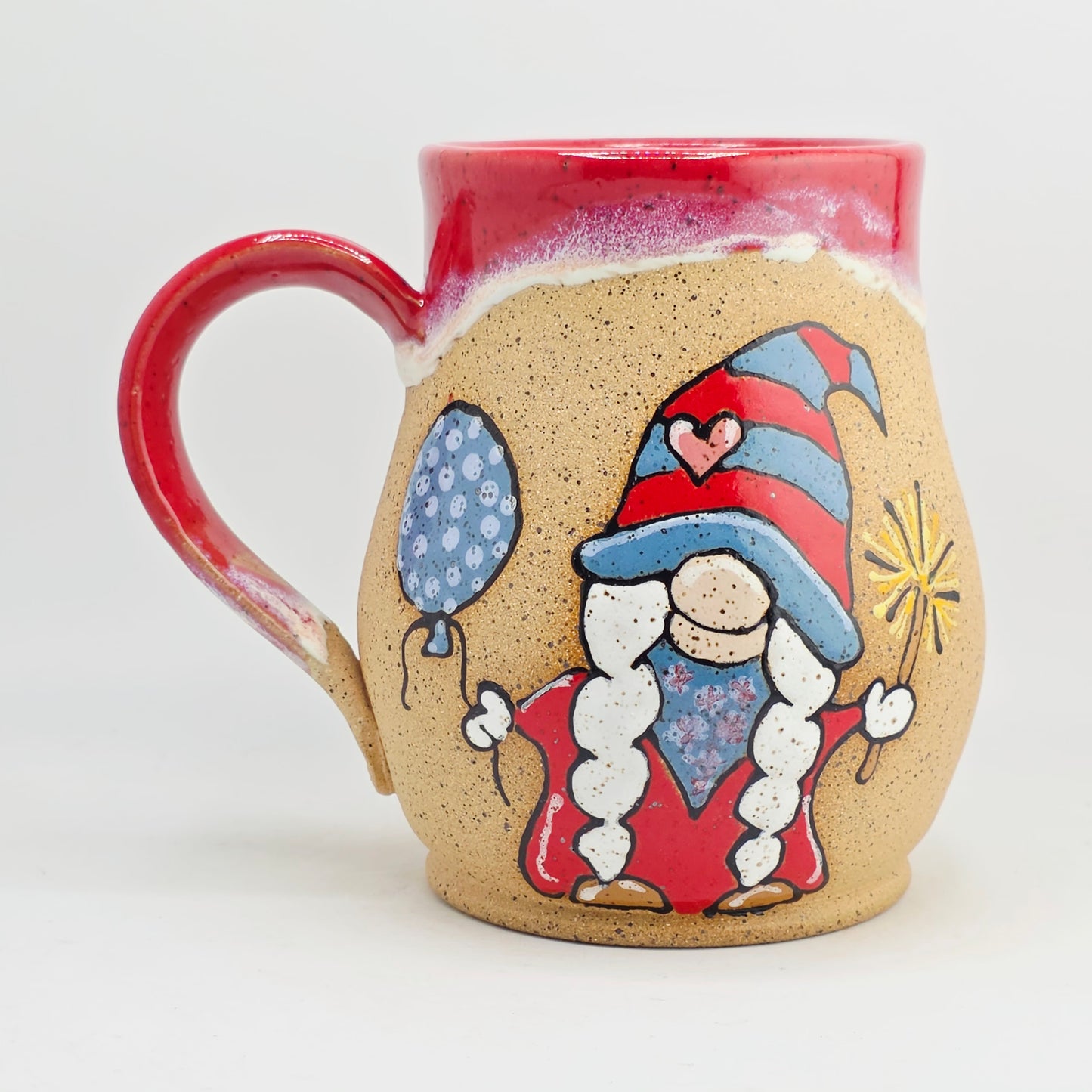 #04 Handmade stoneware Mug 18oz