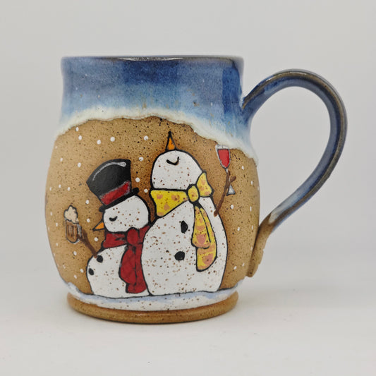 #022 Handmade stoneware mug 16oz