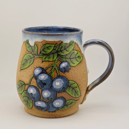 #19 Handmade stoneware mug 18oz