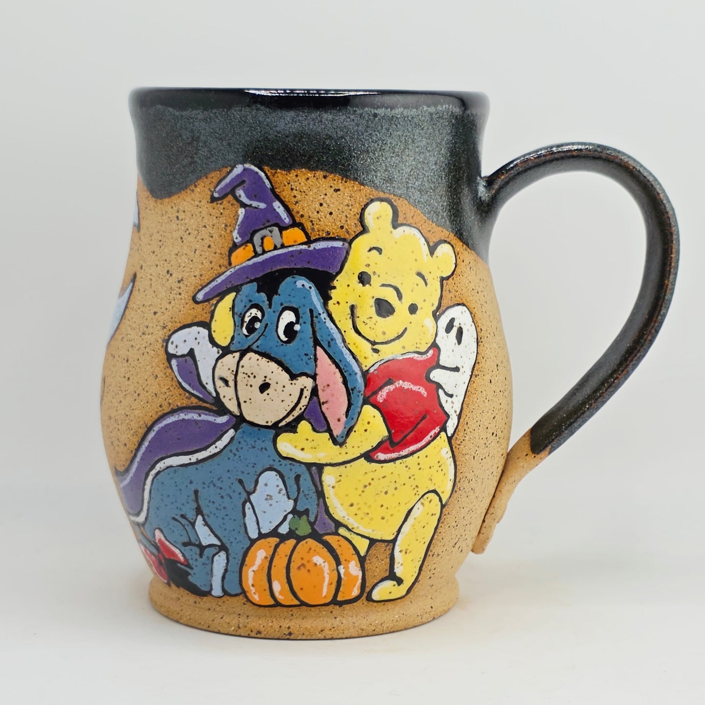 #13 Handmade stoneware Mug 18oz
