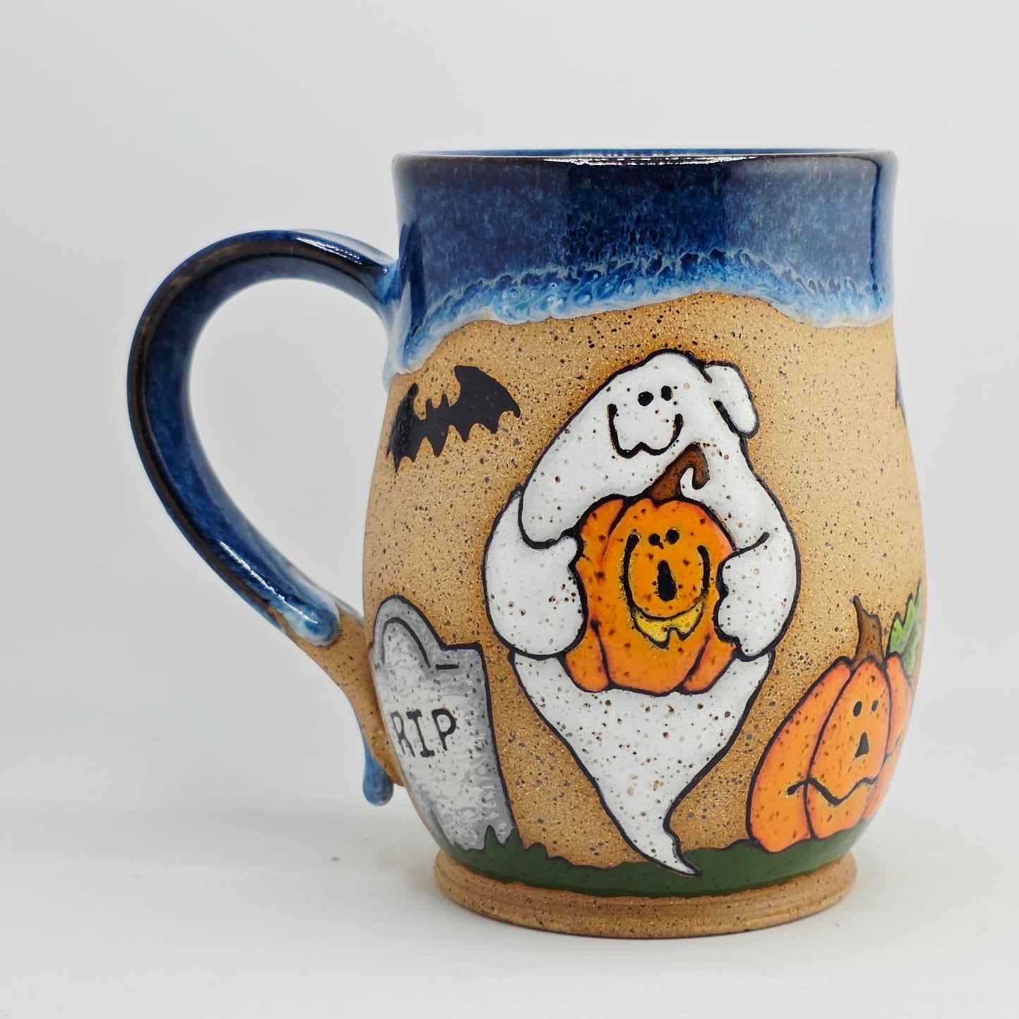 #22 Handmade stoneware Mug 17oz