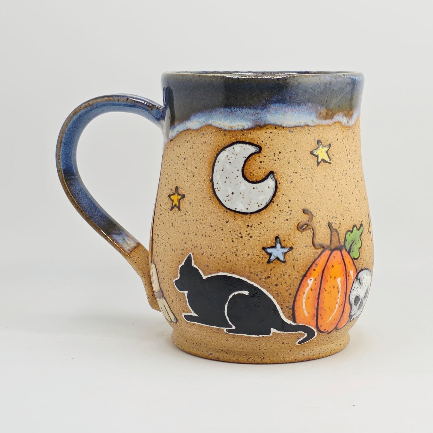 #06 Handmade stoneware Mug 17oz