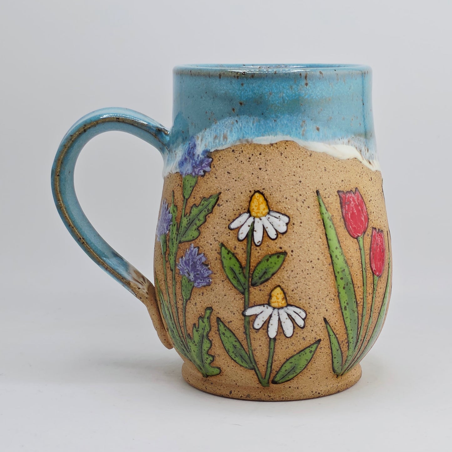 #10 Handmade stoneware Mug 18oz