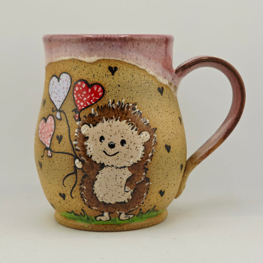 #10 Handmade stoneware mug 17oz