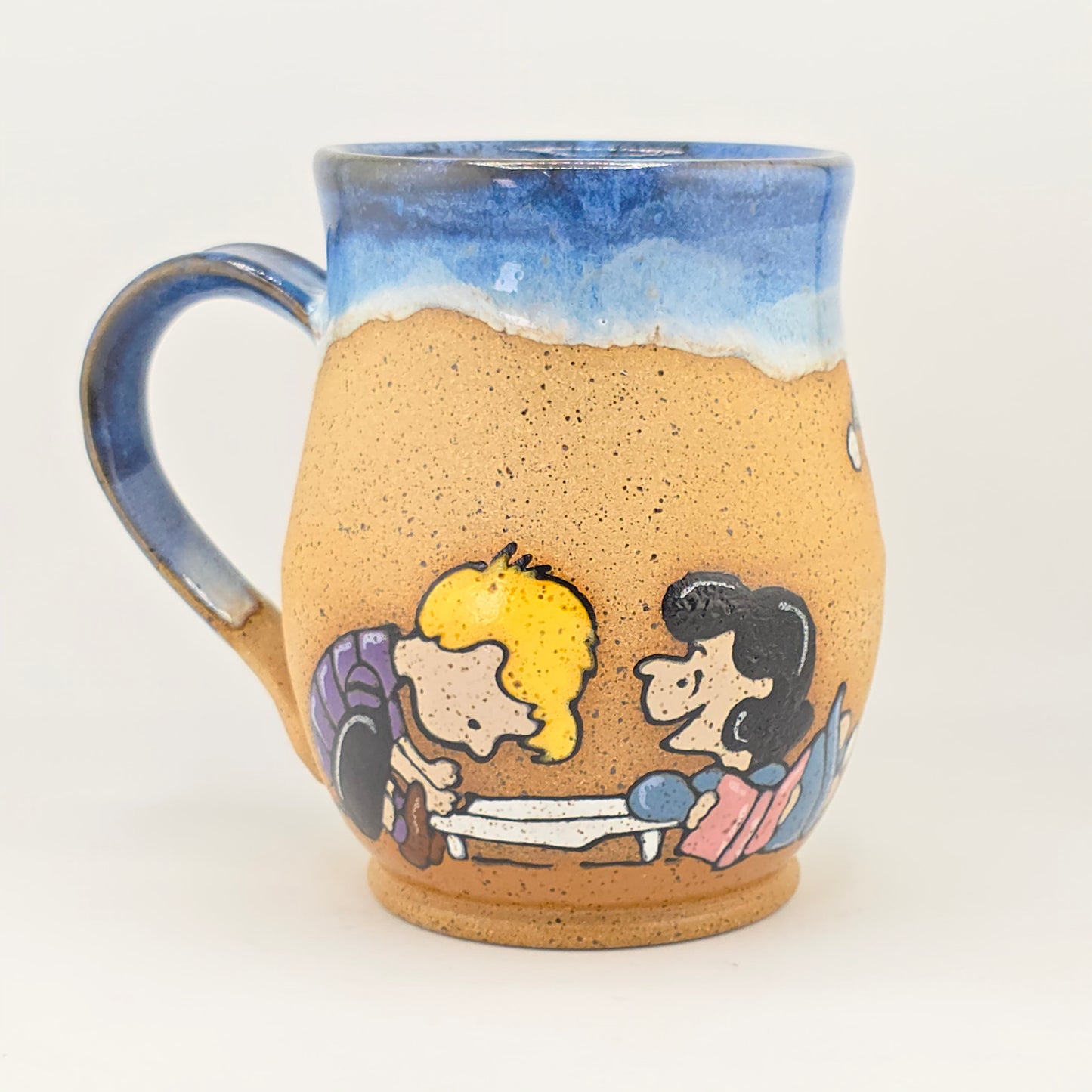 #16 Handmade stoneware mug 20 oz