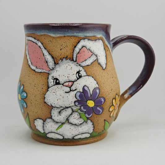 #06 Handmade stoneware Mug   17 oz