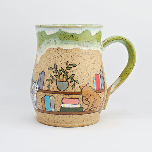 #20 Handmade stoneware Mug 18oz