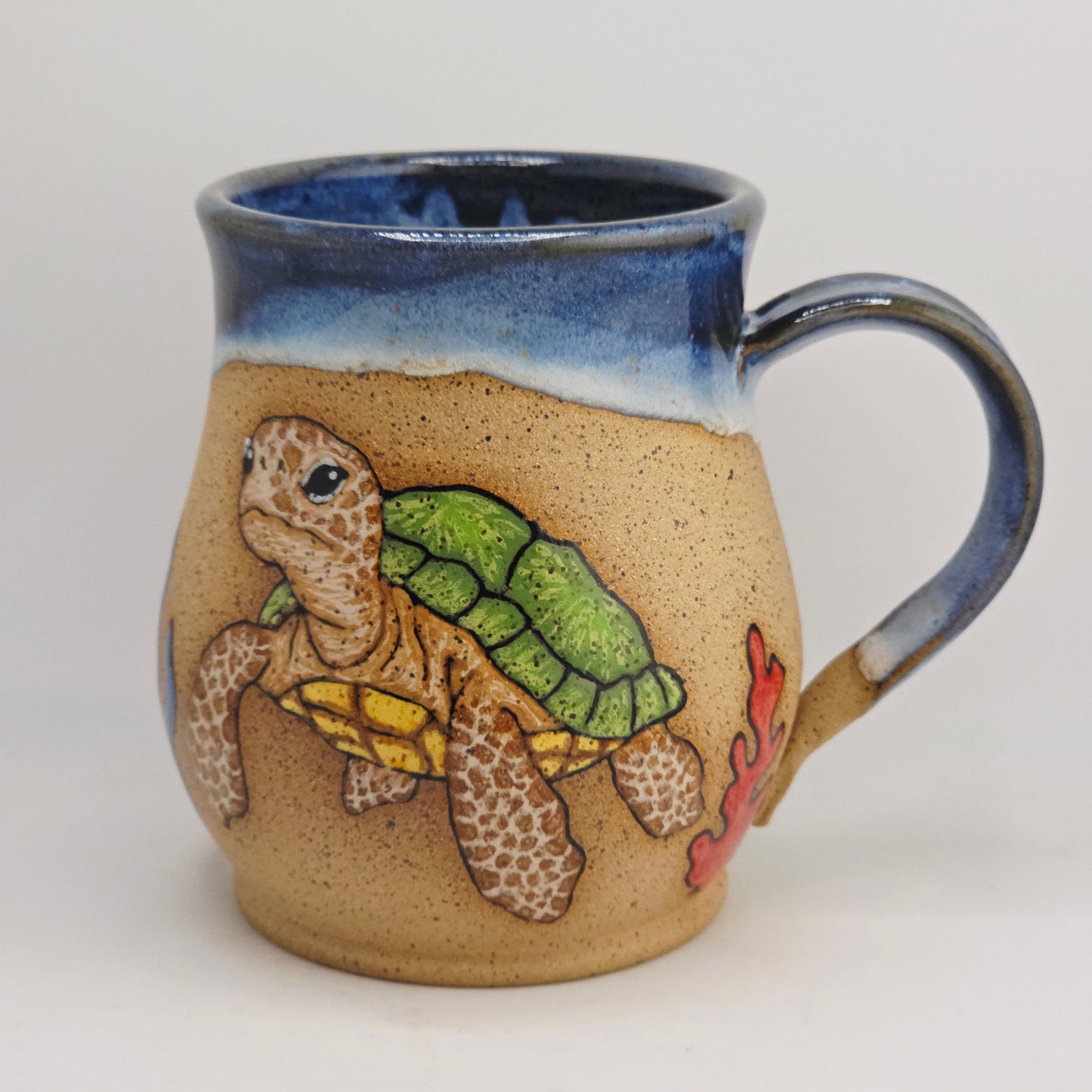 #024 Handmade stoneware Mug   20oz