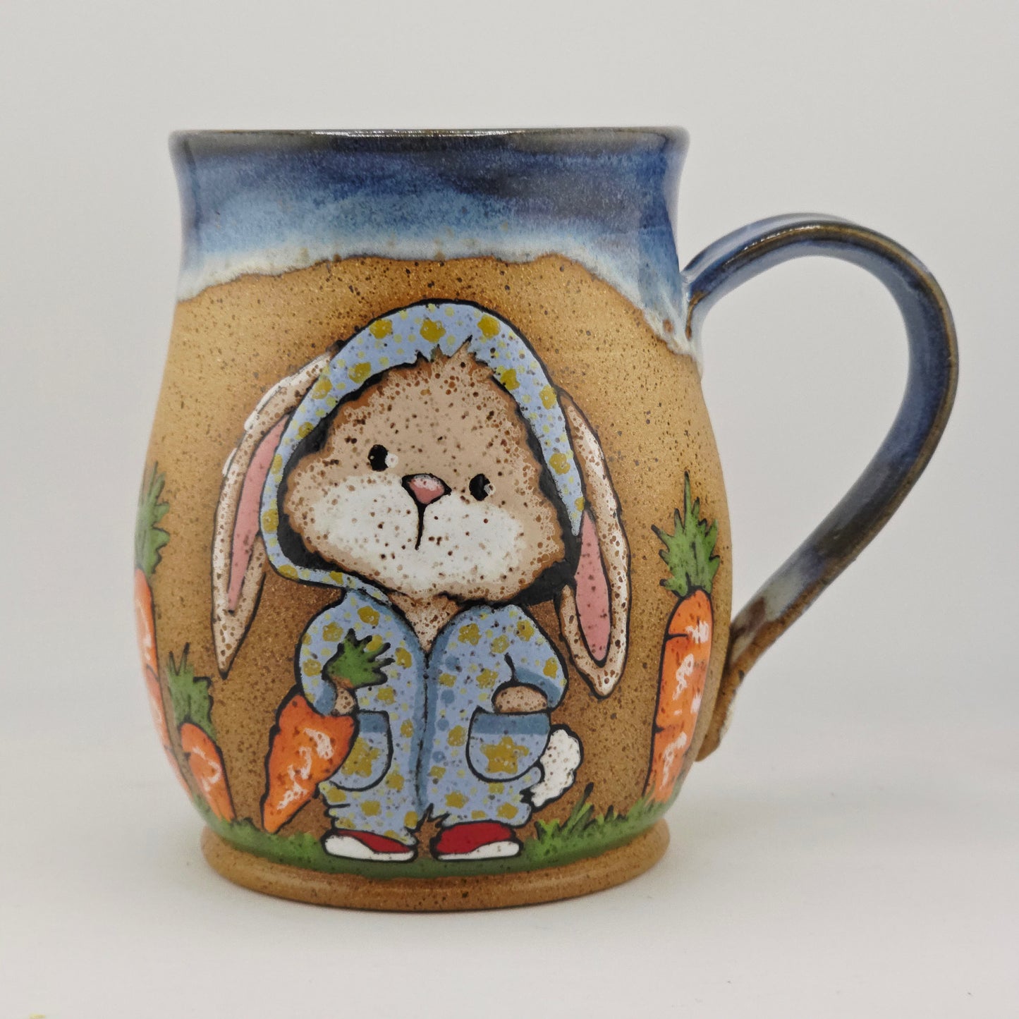 #07 Handmade stoneware Mug    22oz