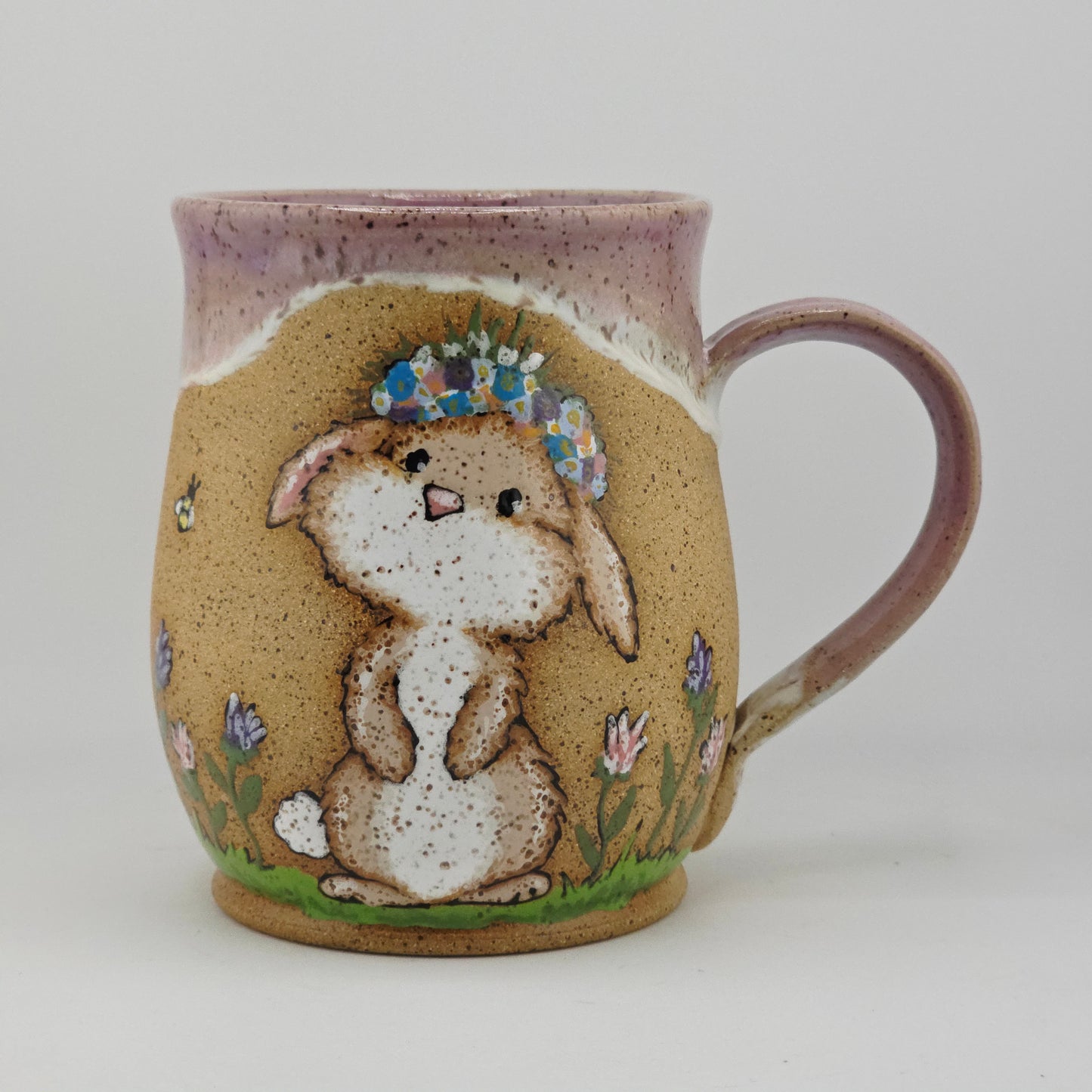 #08 Handmade stoneware Mug    18oz