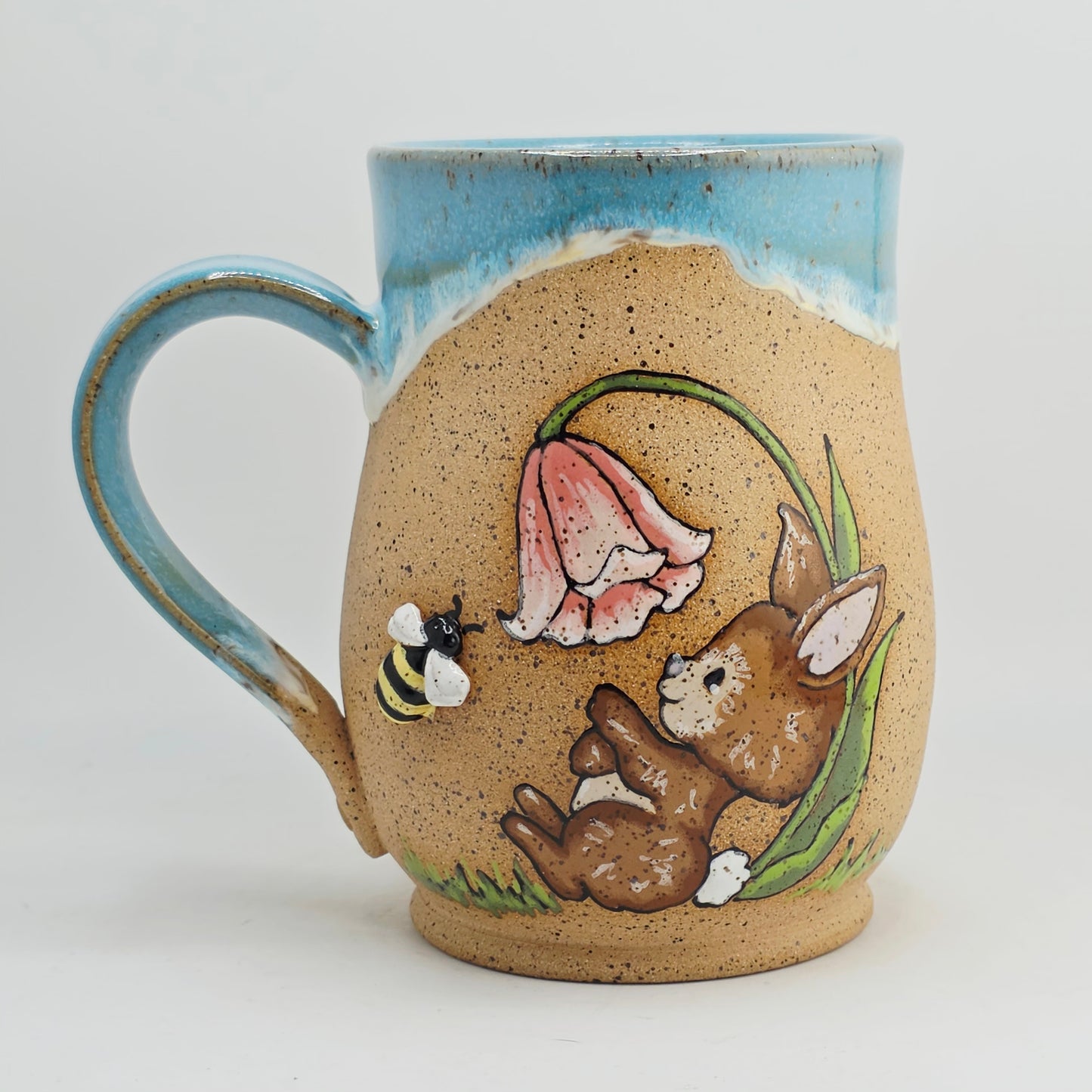 #01 Handmade stoneware Mug 18oz
