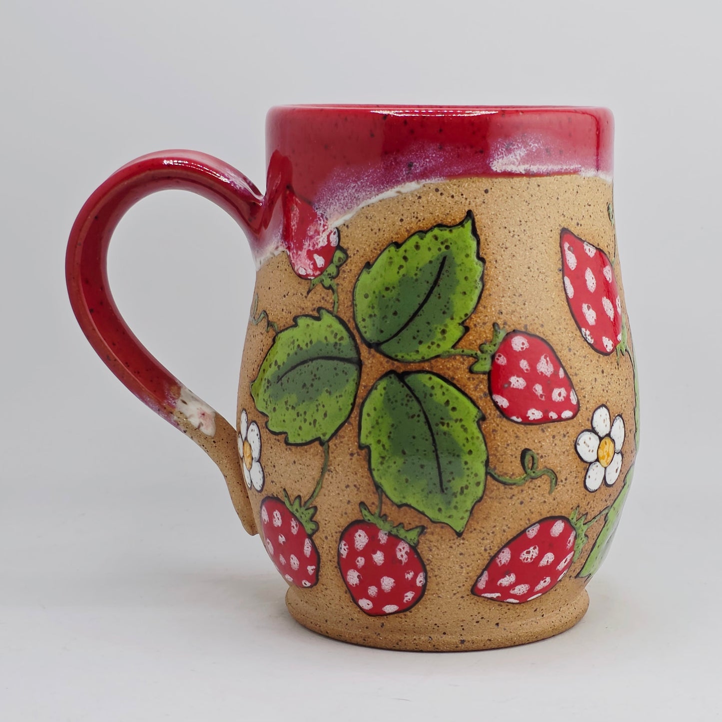 #09 Handmade stoneware Mug 20oz