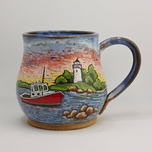 #03 Handmade stoneware Mug 19oz