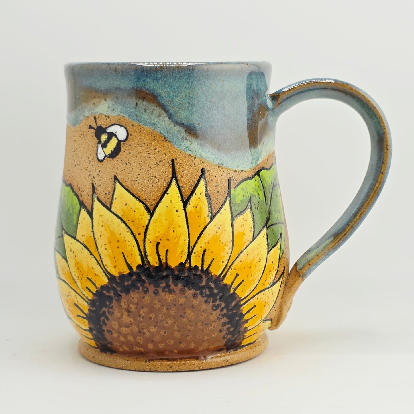 #30 Handmade stoneware Mug 17oz