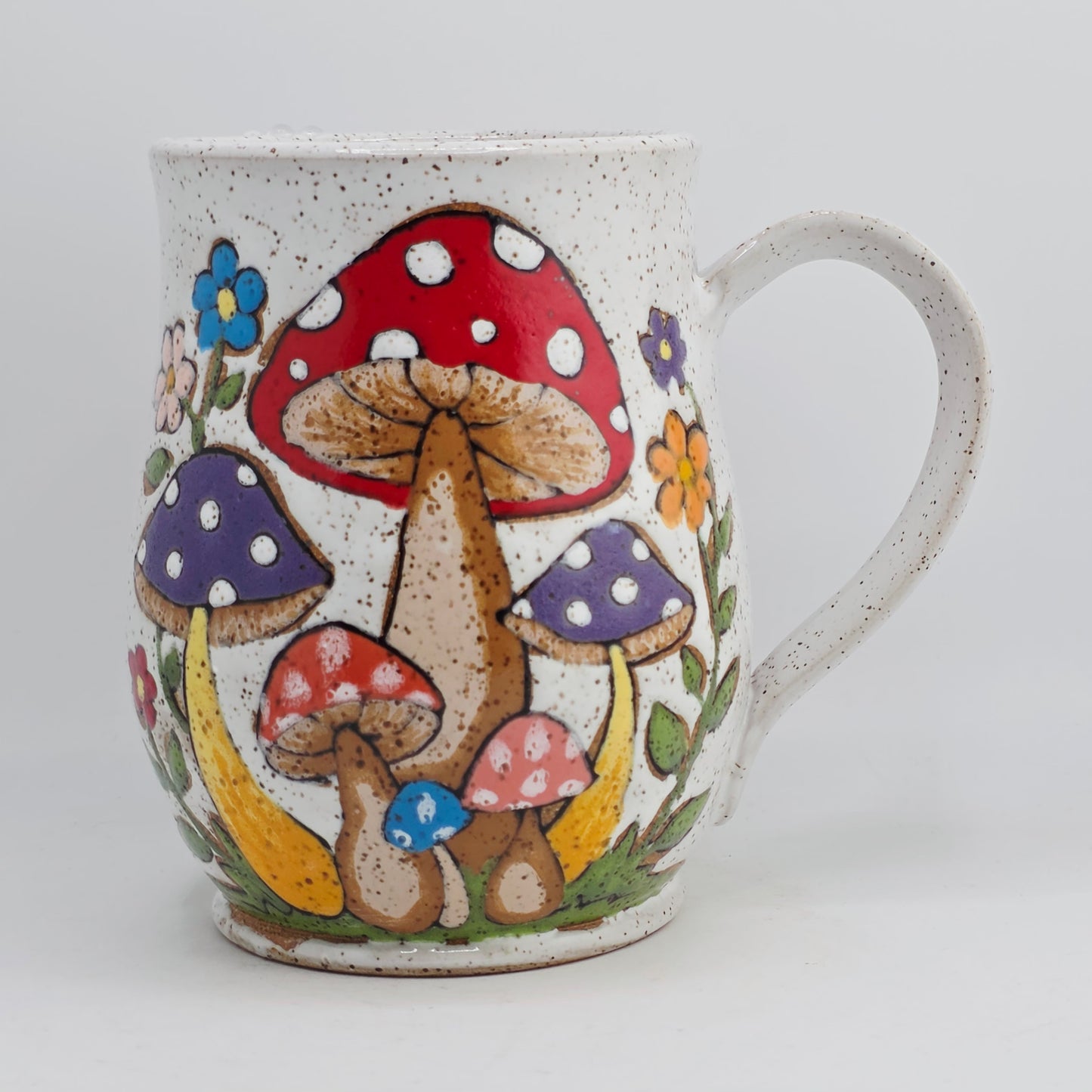#07 Handmade stoneware Mug 17oz
