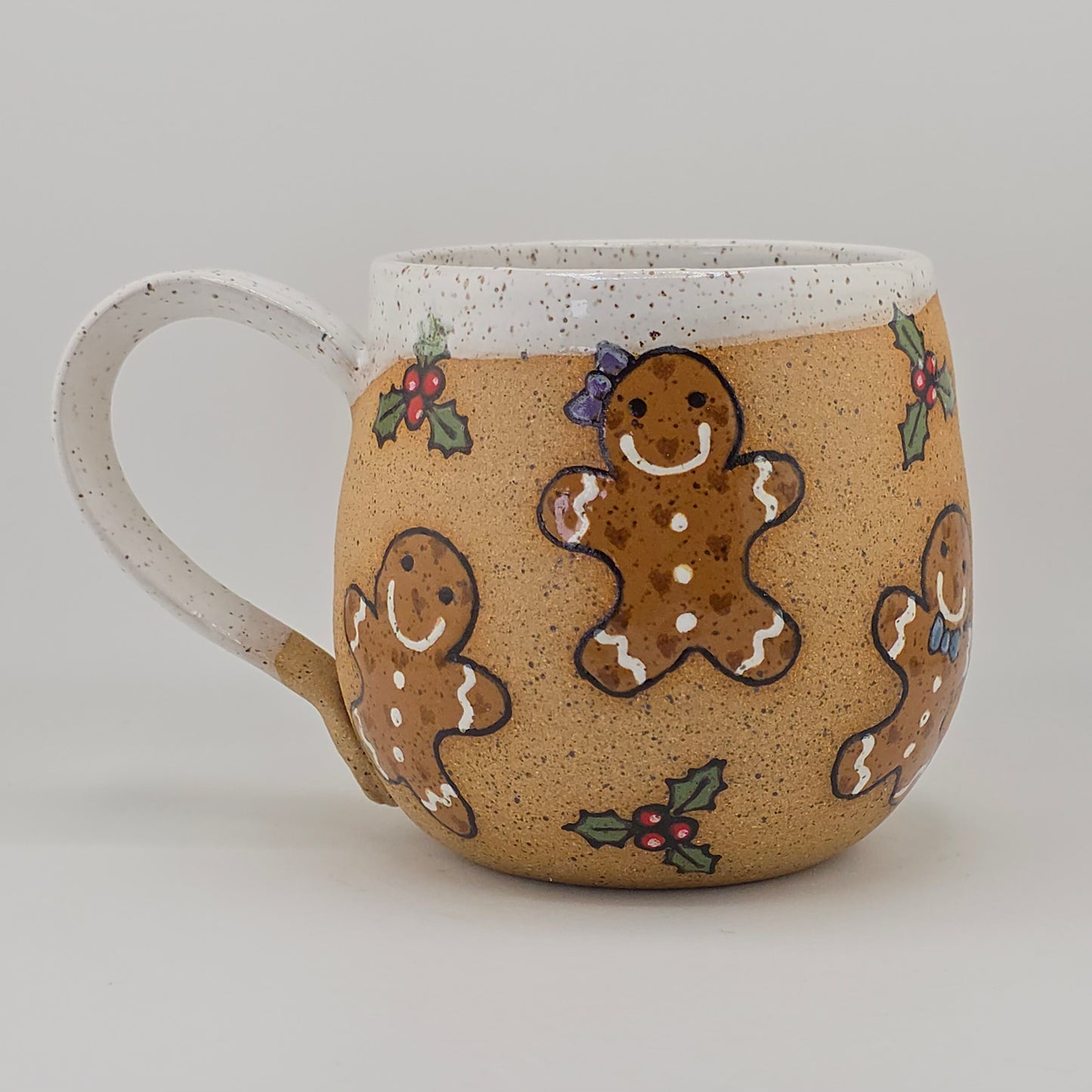 #09 Handmade stoneware mug 18 oz