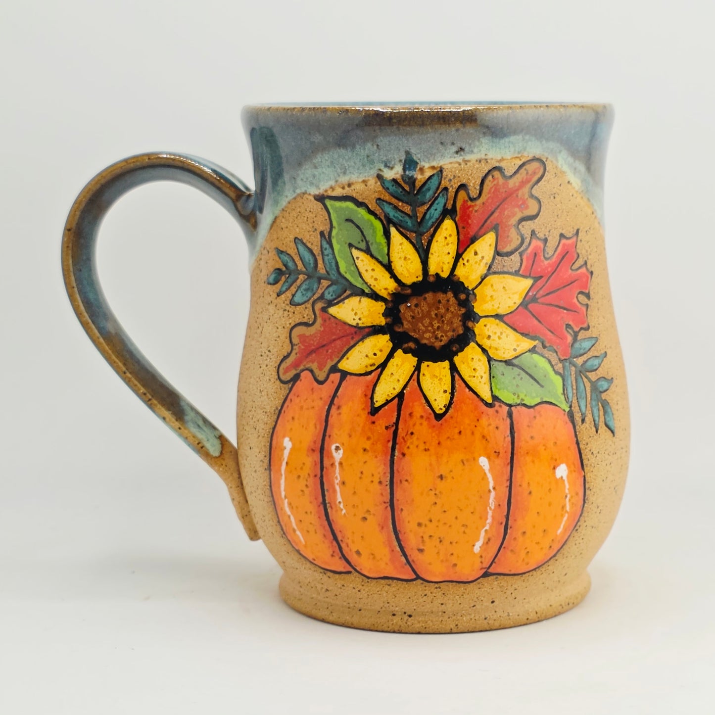 #28 Handmade stoneware Mug 18oz