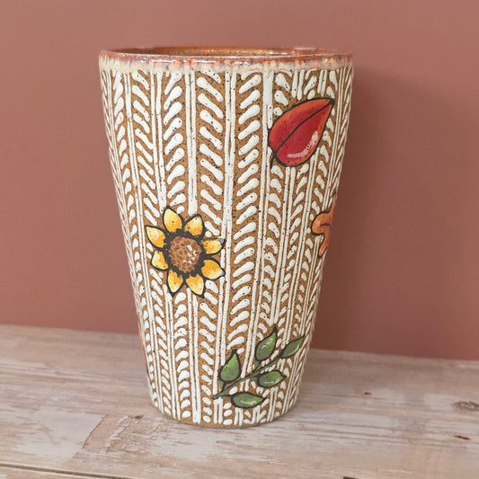 #46 Handmade stoneware tumbler