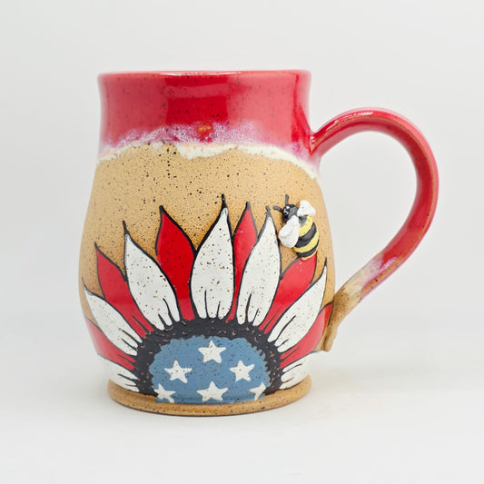 #03 Handmade stoneware Mug 17oz