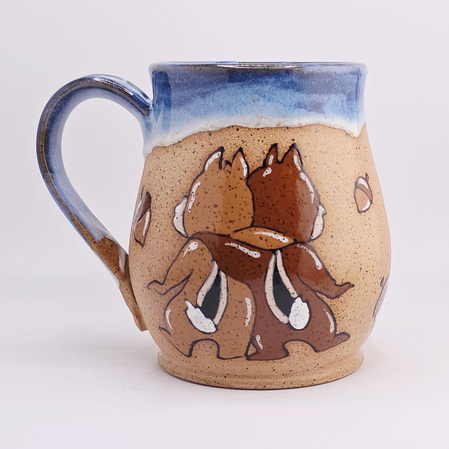 #19 Handmade stoneware Mug 18oz