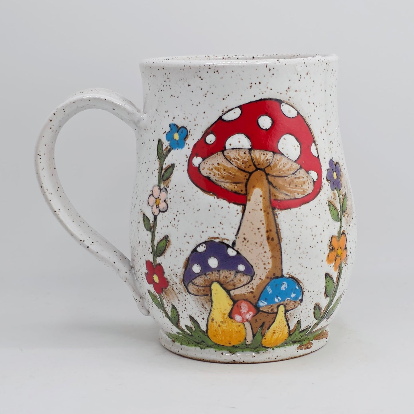 #07 Handmade stoneware Mug 17oz
