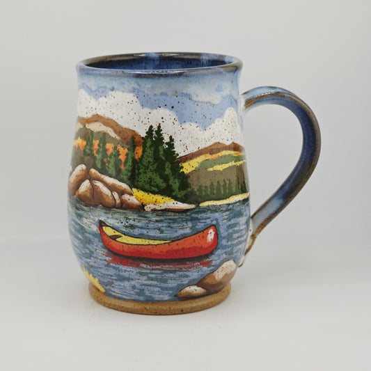 #05 Handmade stoneware mug 18oz