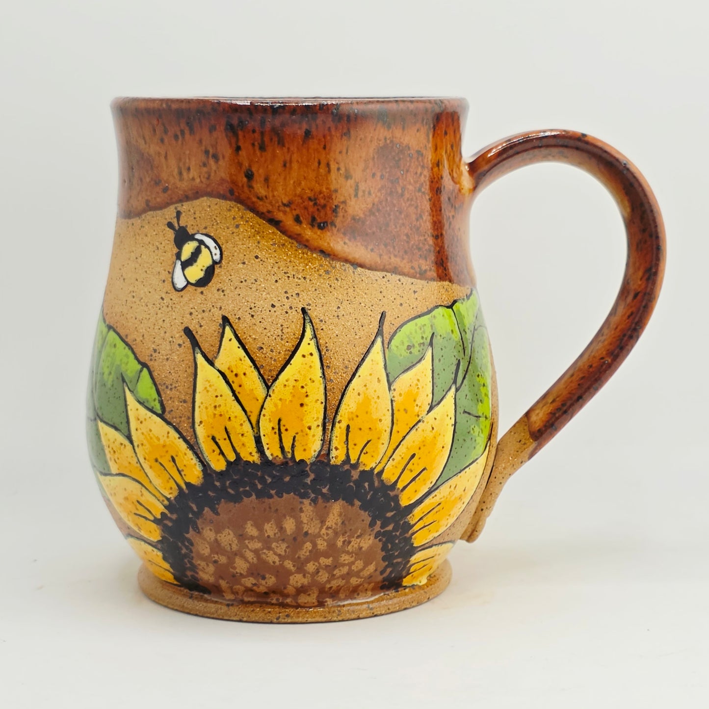 #29 Handmade stoneware Mug 17oz
