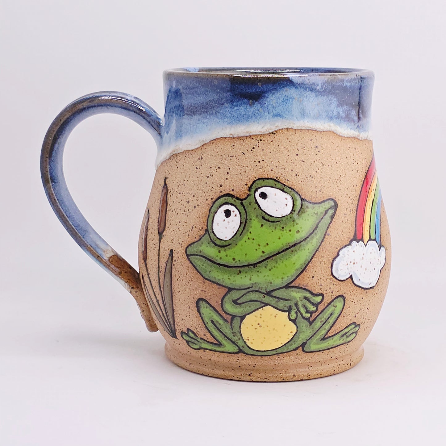 #16 Handmade stoneware Mug 19oz