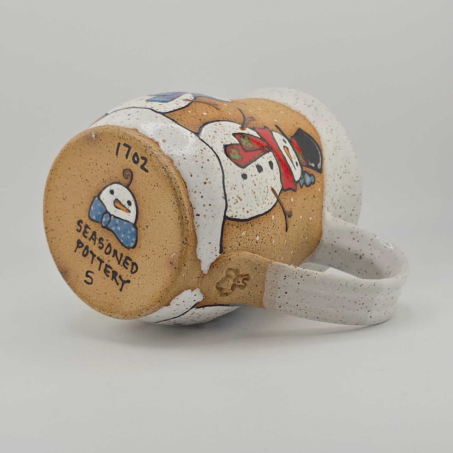 #05 Handmade stoneware mug 17 oz