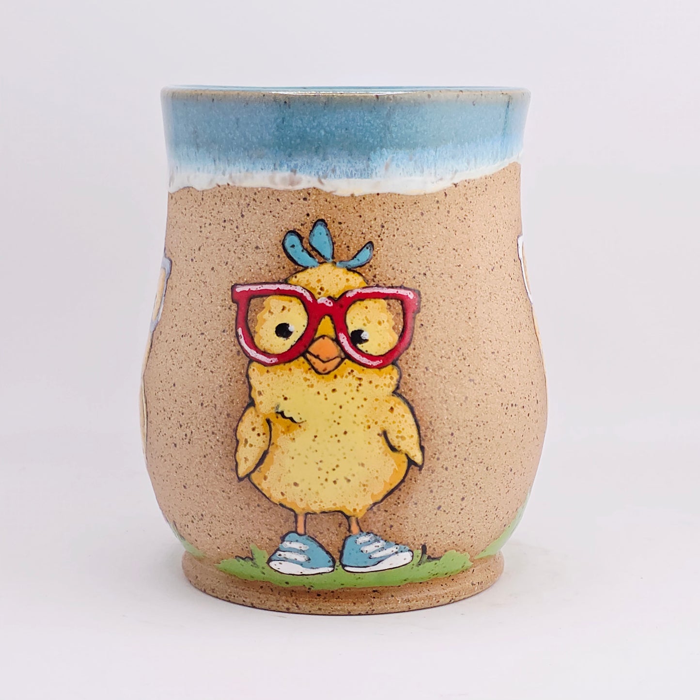 #12 Handmade stoneware Mug 17oz