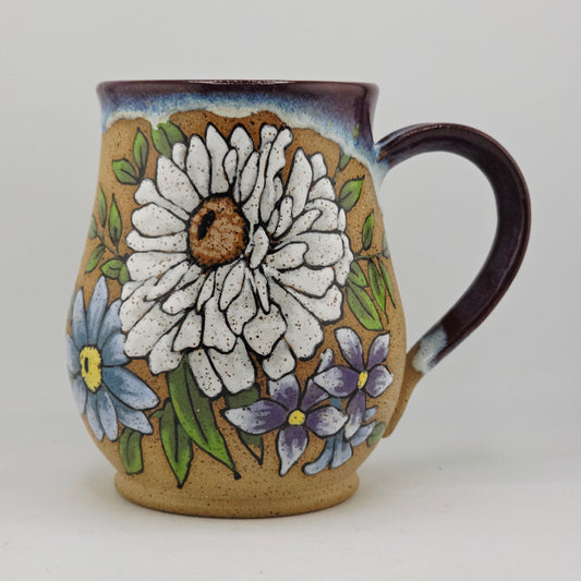 #025 Handmade stoneware mug 19oz
