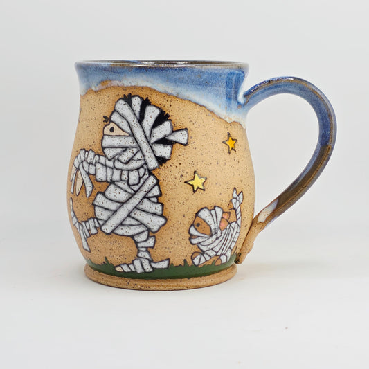 #10 Handmade stoneware Mug 16oz
