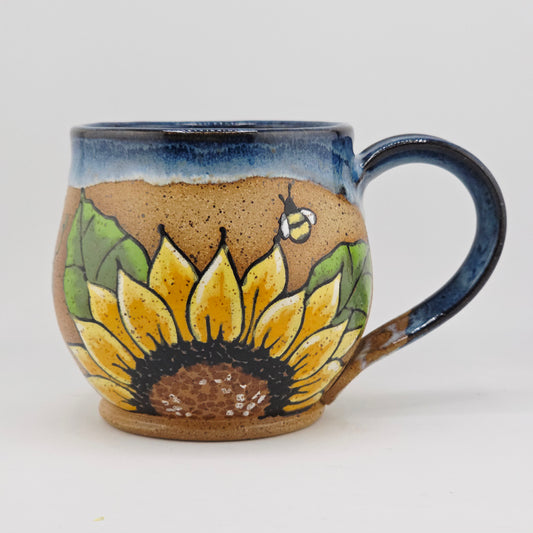 #38 Handmade stoneware Mug    13oz
