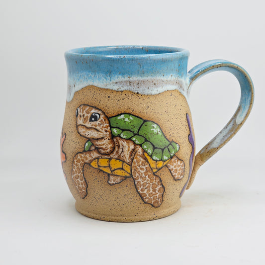 #06 Handmade stoneware Mug 18oz
