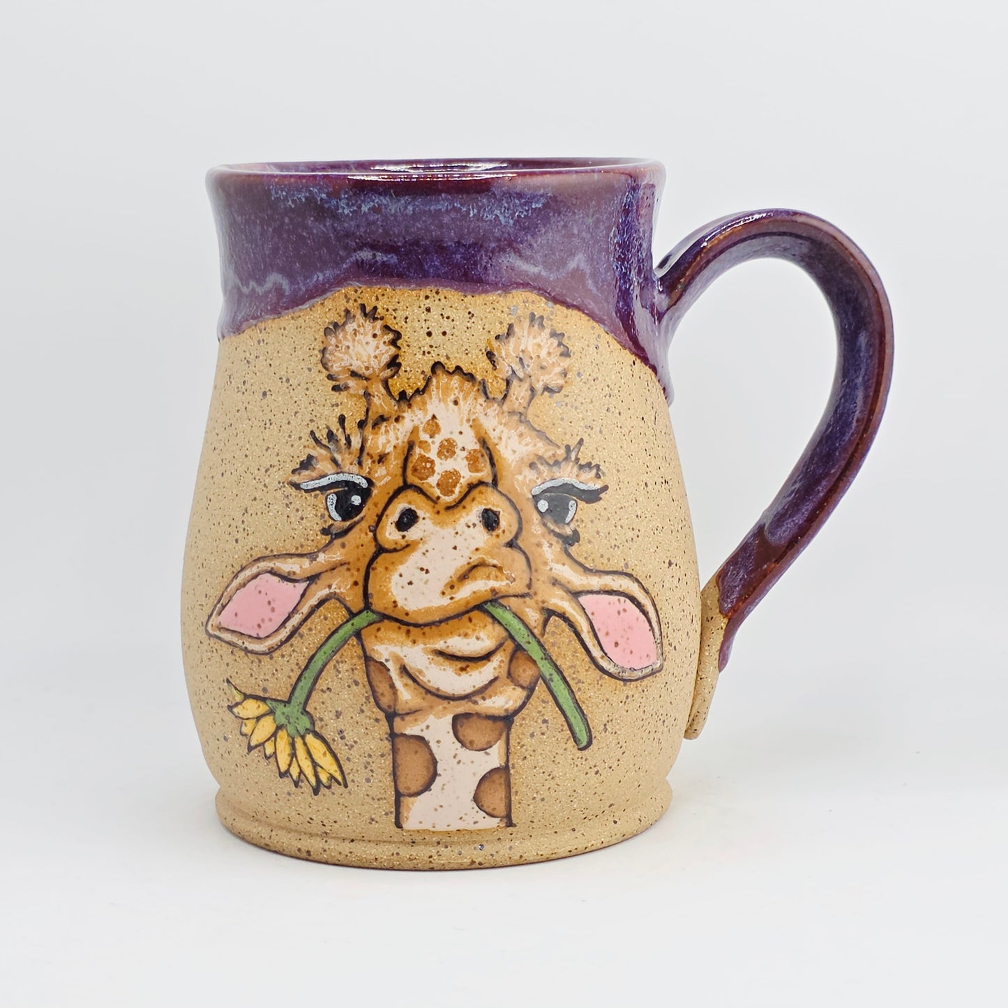 #15 Handmade stoneware Mug 16oz