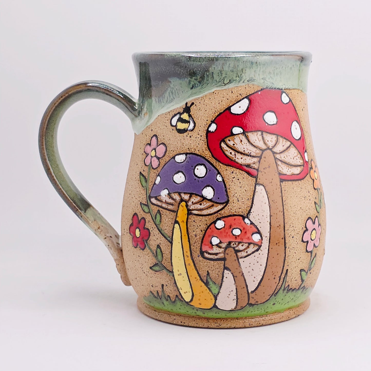 #08 Handmade stoneware Mug 20oz