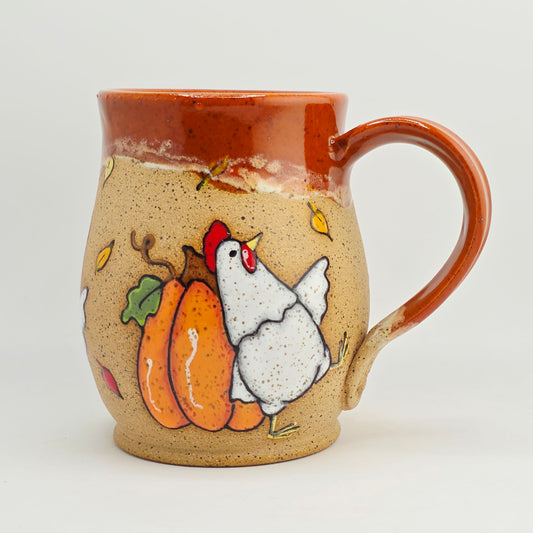 #02 Handmade stoneware Mug 15oz