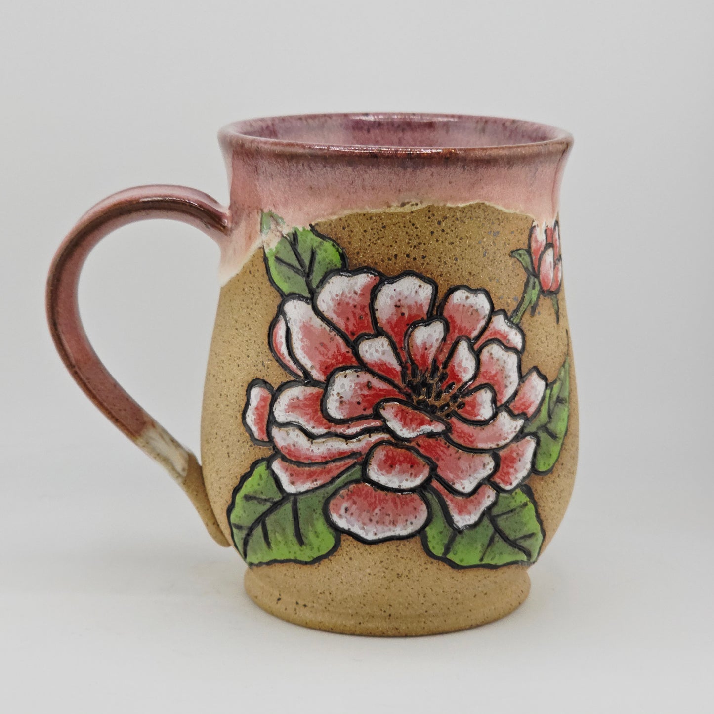 #016 Handmade stoneware mug 18oz