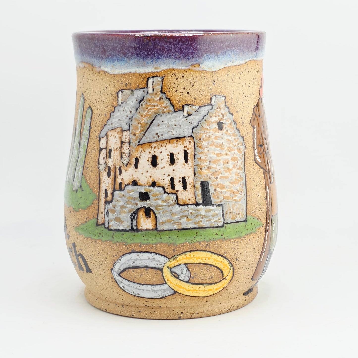 #127 Handmade stoneware Mug