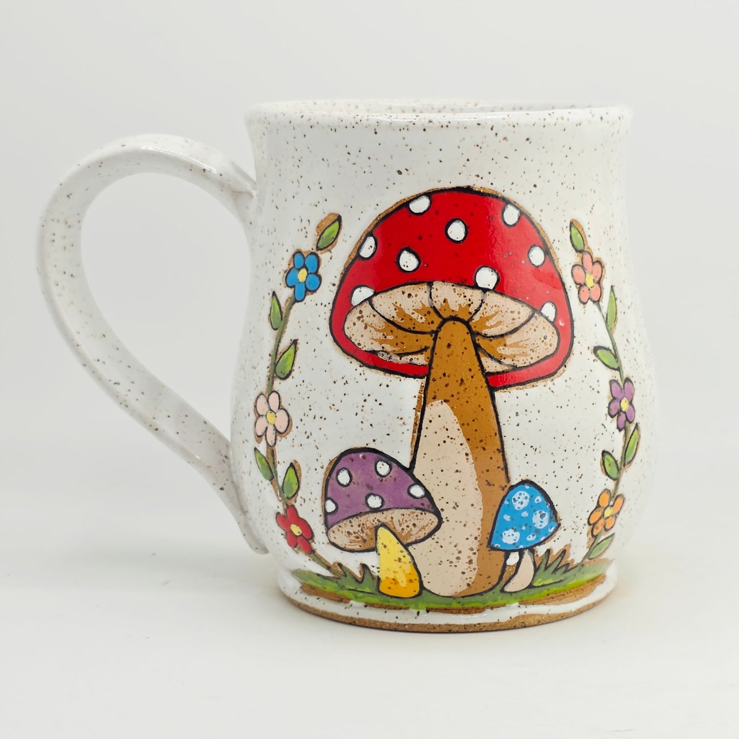 #34 Handmade stoneware Mug 17oz