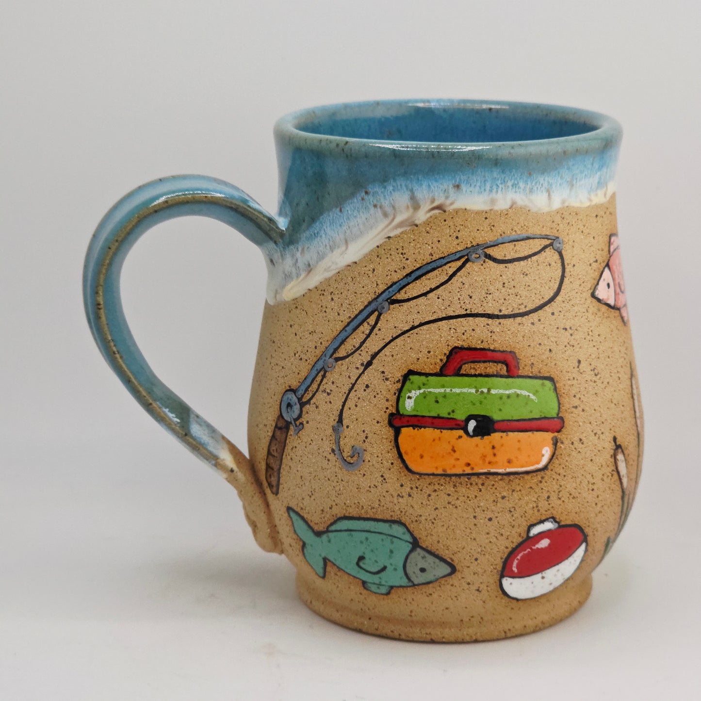 #10 Handmade stoneware Mug   17oz