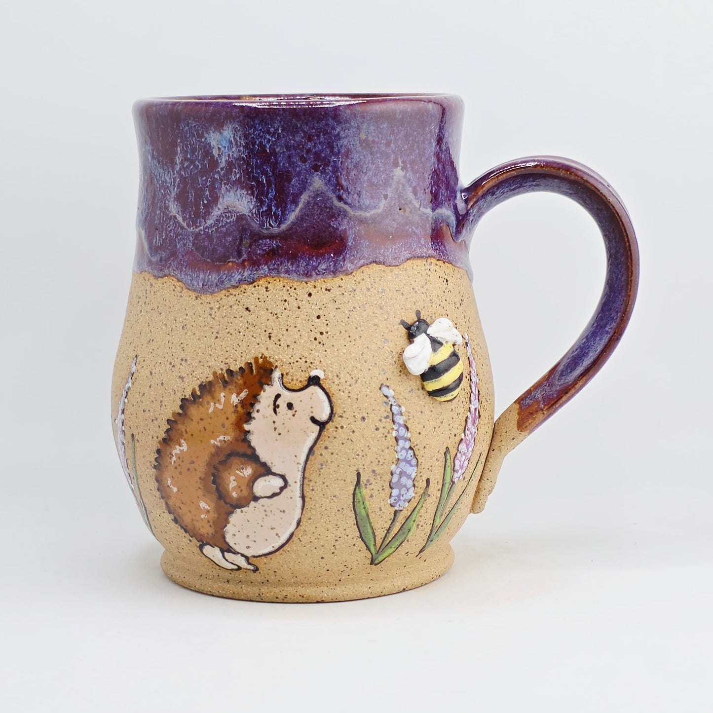 #19 Handmade stoneware Mug 18oz