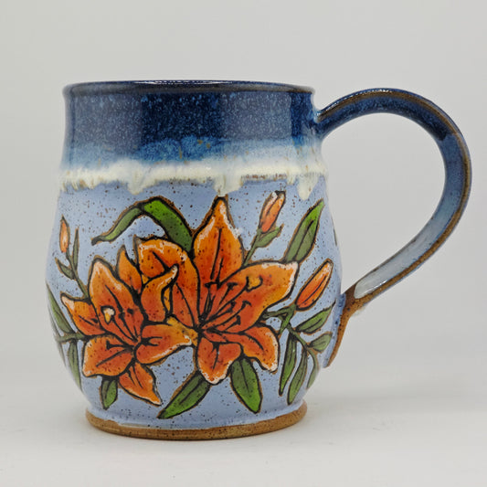 #20 Handmade stoneware mug 16oz