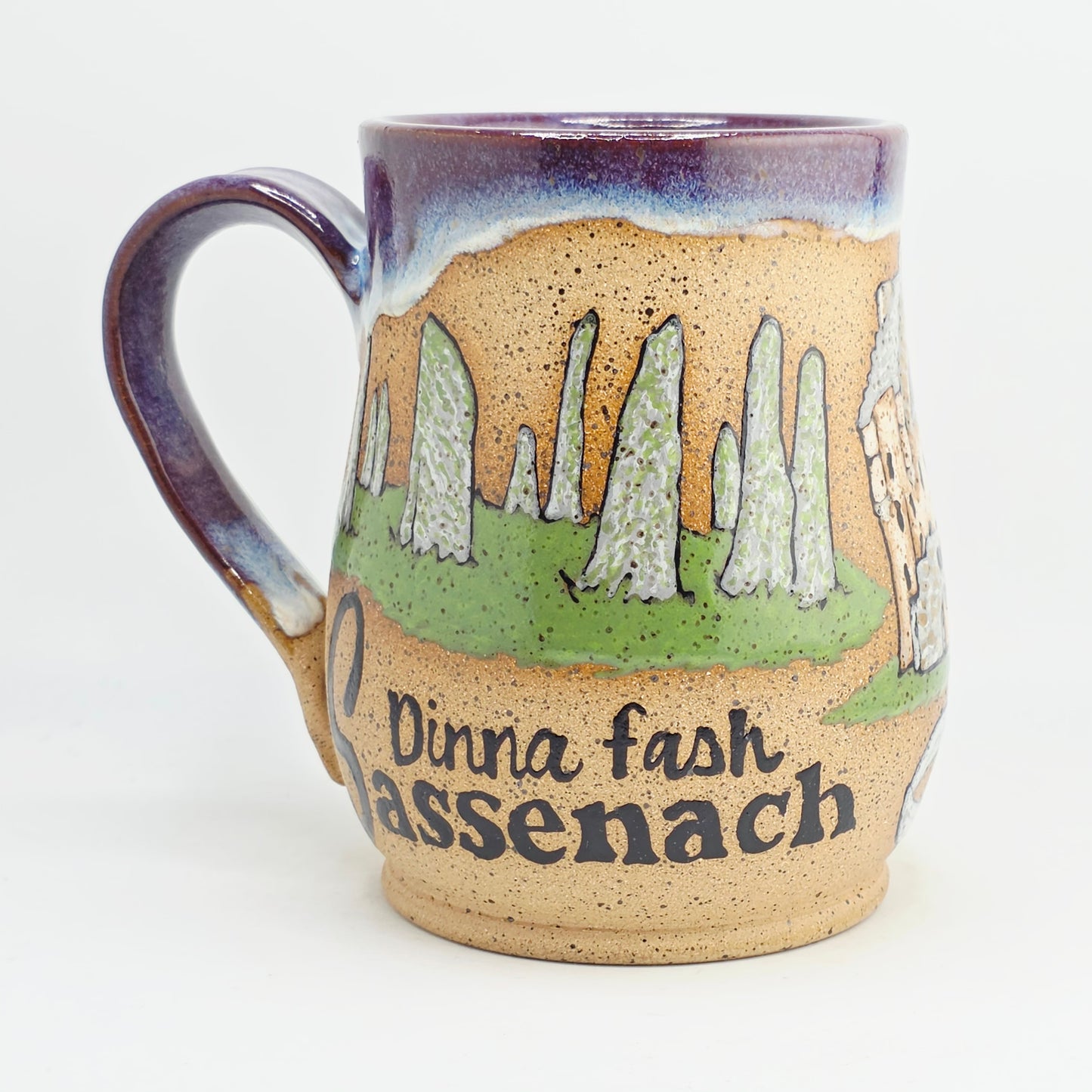 #127 Handmade stoneware Mug