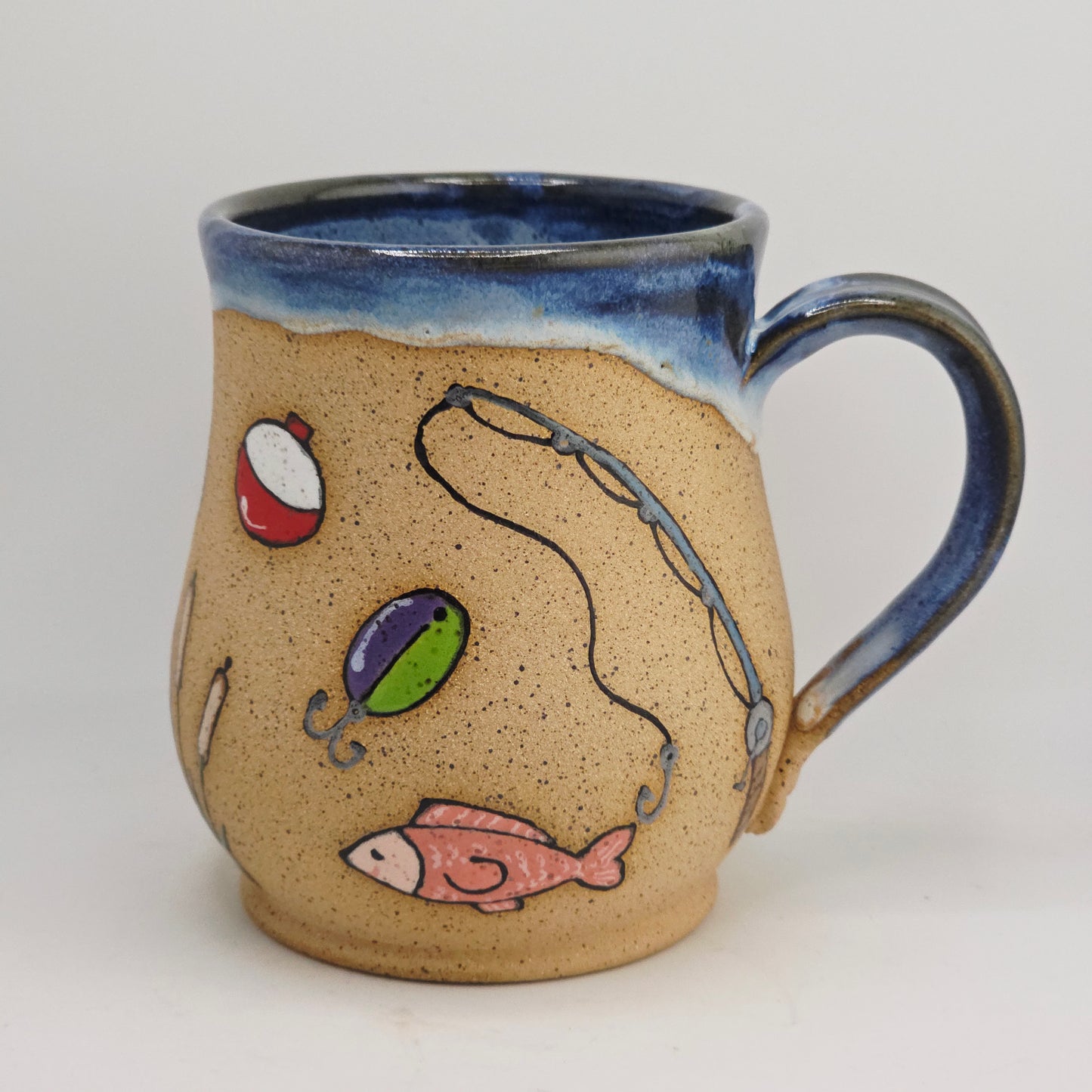 #09 Handmade stoneware Mug   18oz