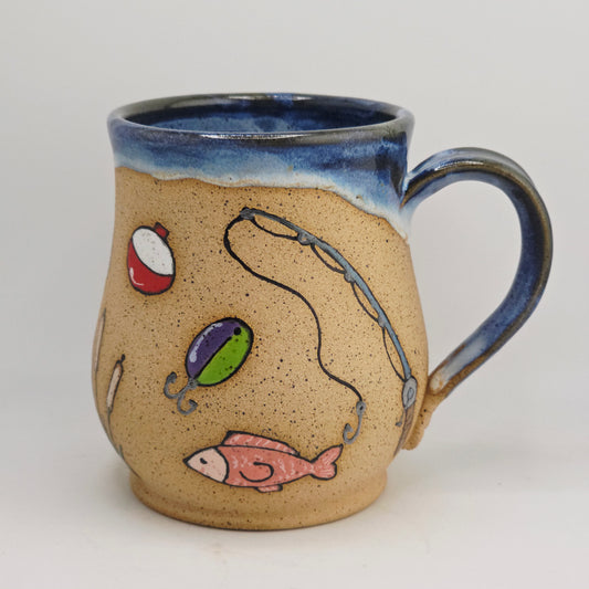 #09 Handmade stoneware Mug   18oz