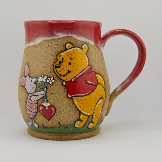 #12 Handmade stoneware mug 16oz