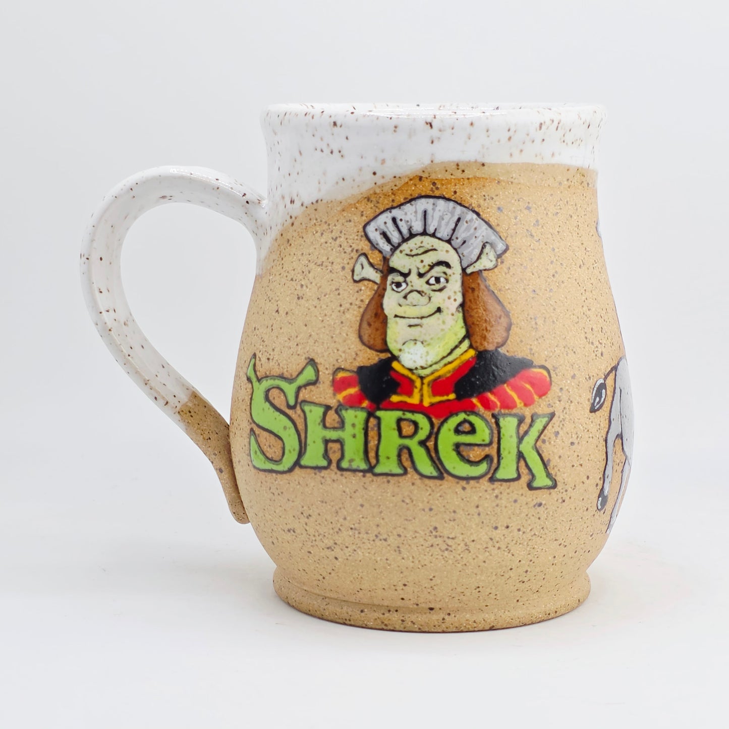 #126 Handmade stoneware Mug 16oz
