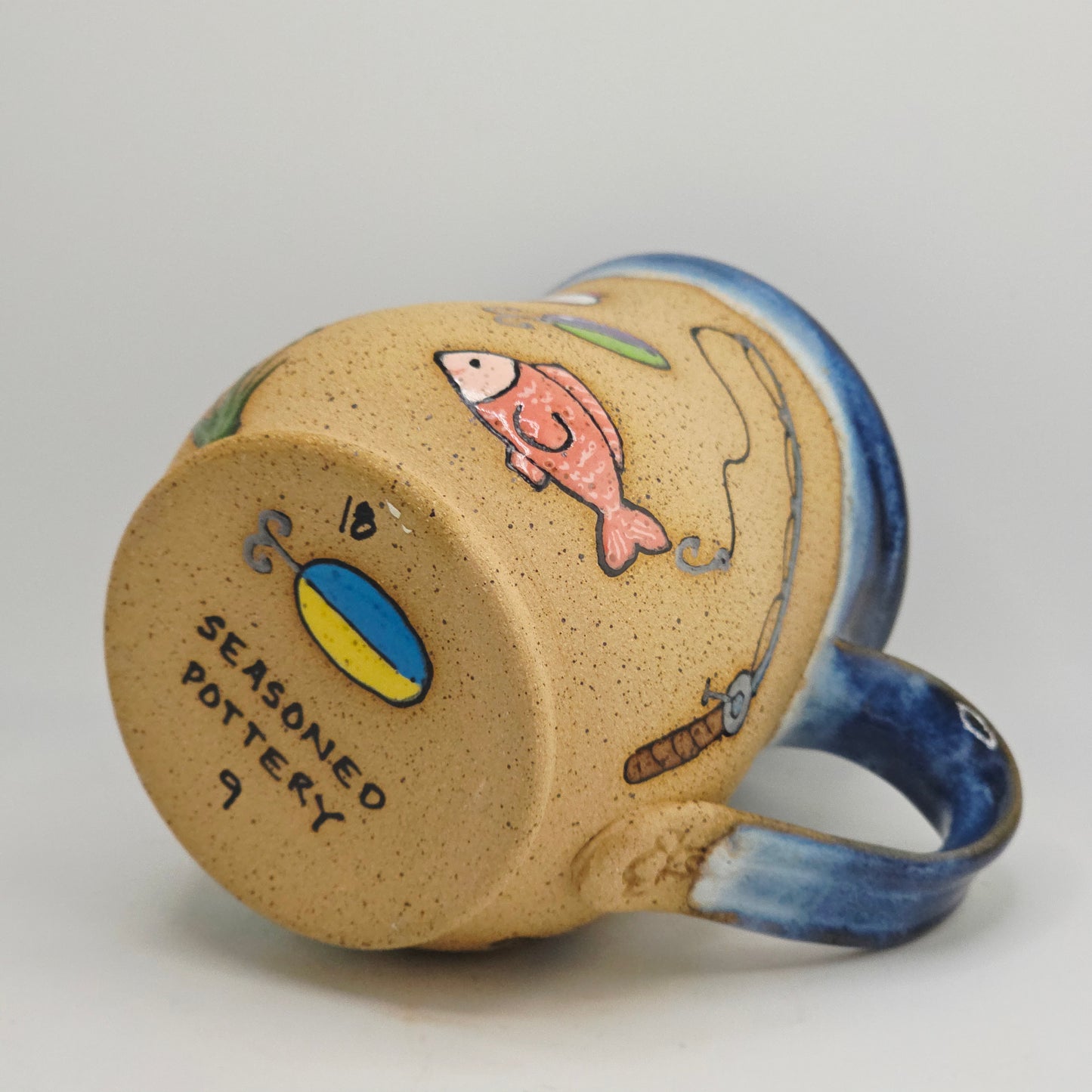 #09 Handmade stoneware Mug   18oz